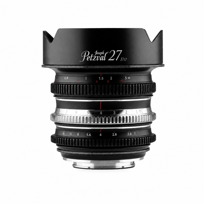 Joseph Petzval 27mm f1.7 Lens (E-Mount, Full-Frame)