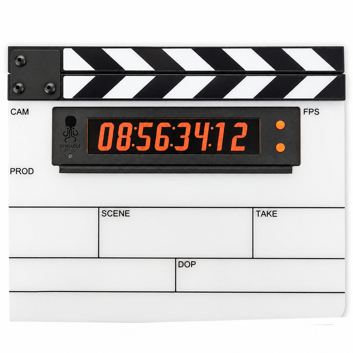 Tentacle Sync Timebar Timecode Slate